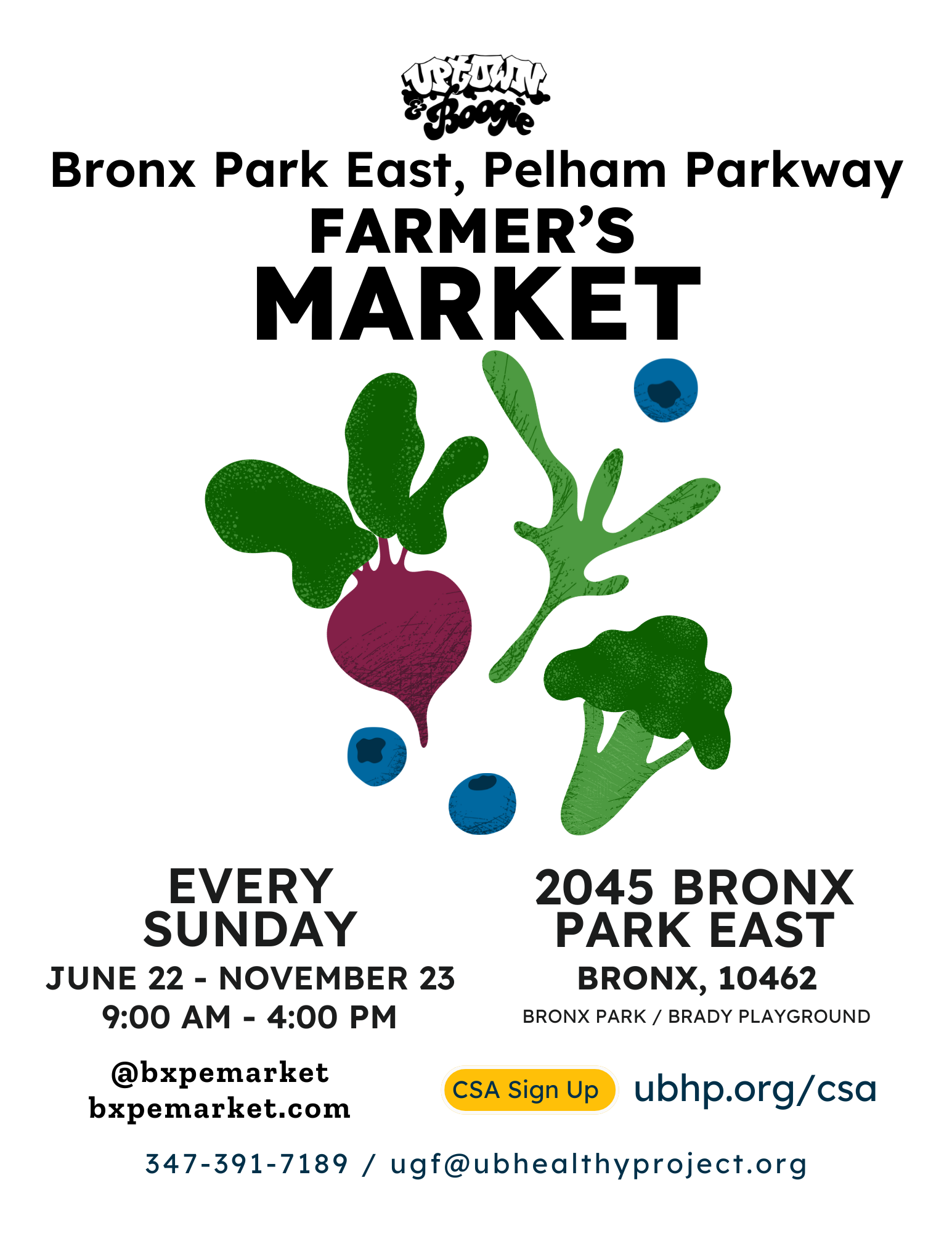 Bronx Park East Farmers Market and CSA - Pelham Parkway