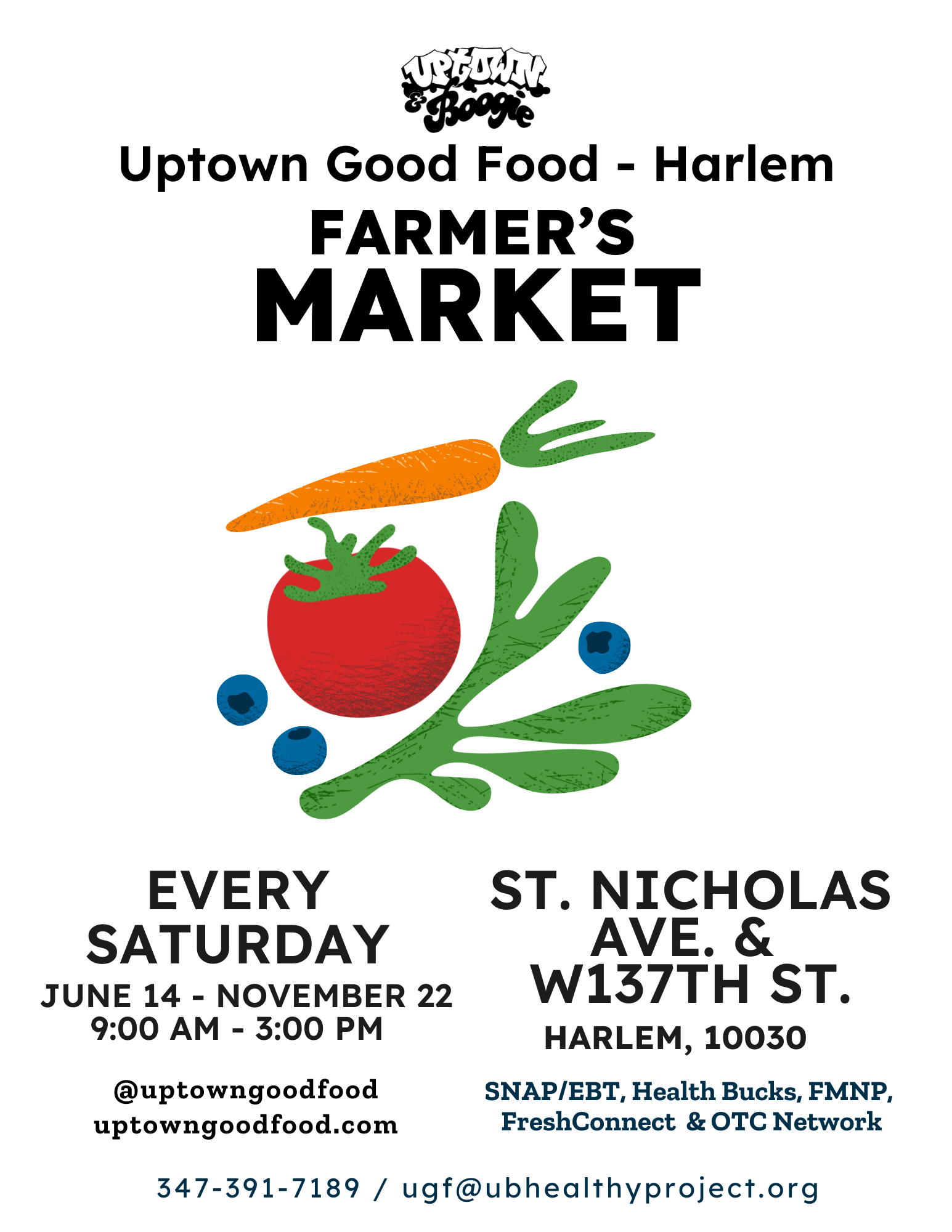 Uptown Good Food Farmers Market - Harlem