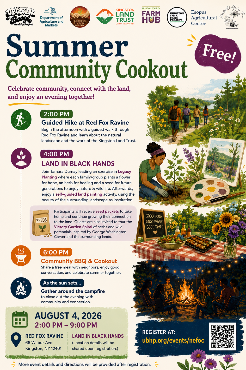 NEFOC Summer Cookout at LIBH - Aug. 4